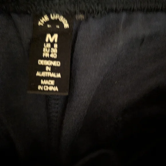 Reiss Women's Navy Track Pants with Stripes And Cotton Vest Medium - Picture 6 of 10